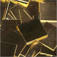brass squares